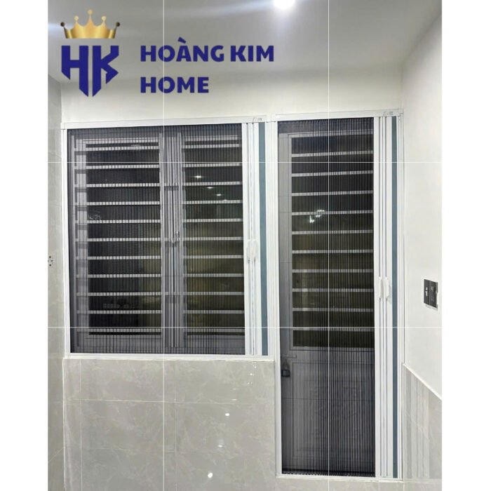 Cửa lưới chống muỗi hệ xếp 1 cánh Đà Nẵng
