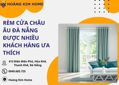 Rèm cửa Châu Âu Đà Nẵng