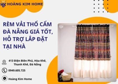 Rèm vải thổ cẩm Đà Nẵng