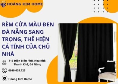 Rèm cửa màu đen Đà Nẵng