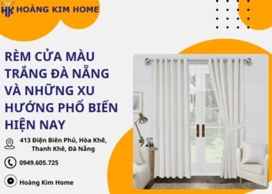 Rèm cửa màu trắng Đà Nẵng