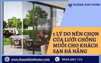 cửa lưới chống muỗi cho khách sạn Đà Nẵng