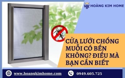 cửa lưới chống muỗi có bền không