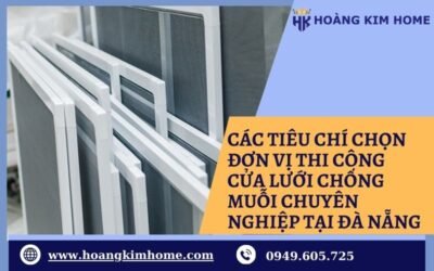 đơn vị thi công cửa lưới chống muỗi chuyên nghiệp