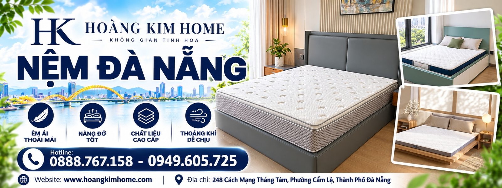 Banner nệm Đà Nẵng
